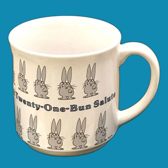 Boynton 21 Twenty-One Bun Salute! Vintage Coffee Mug Recycled Paper Products - Picture 1 of 5